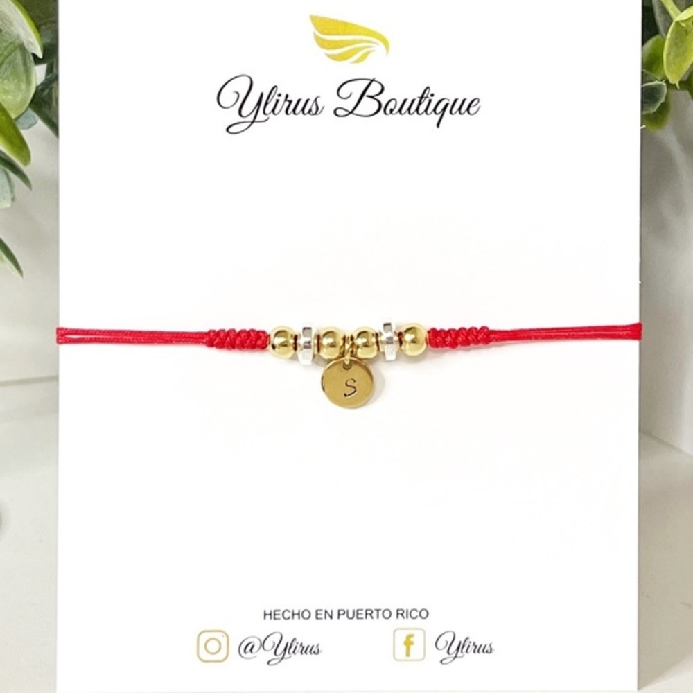 ✨Adjustable Homemade bracelet personalized letters ✨